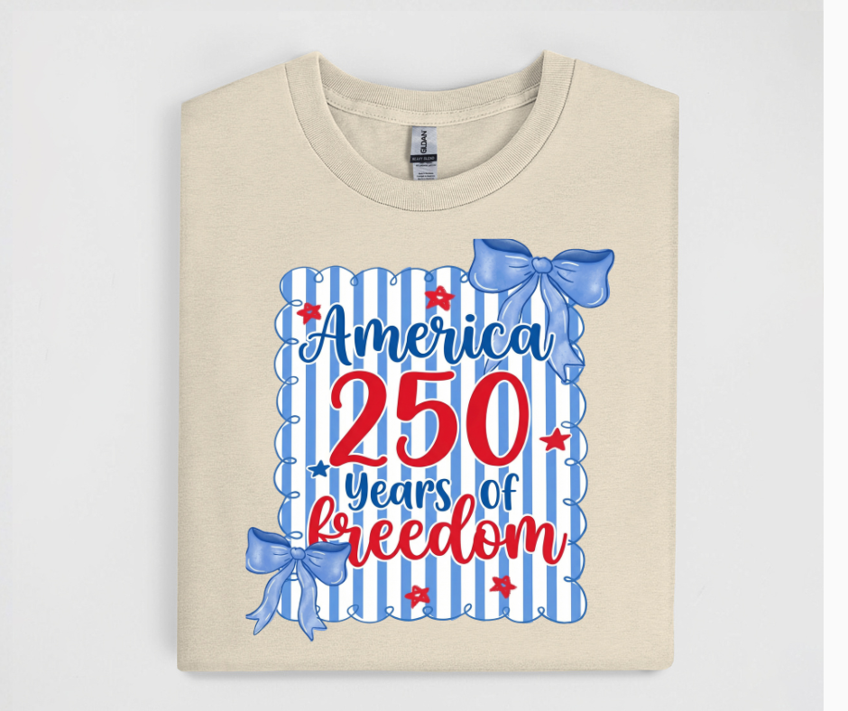 America 250 Years of Freedom Shirt