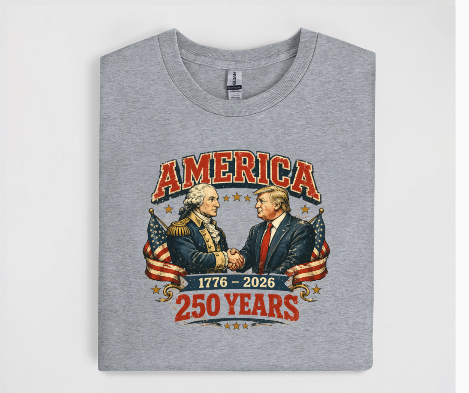 250th Washington & Trump Shirt