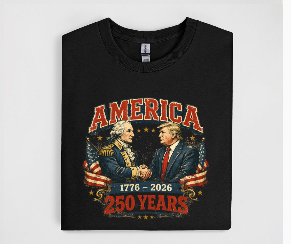 250th Washington & Trump Shirt