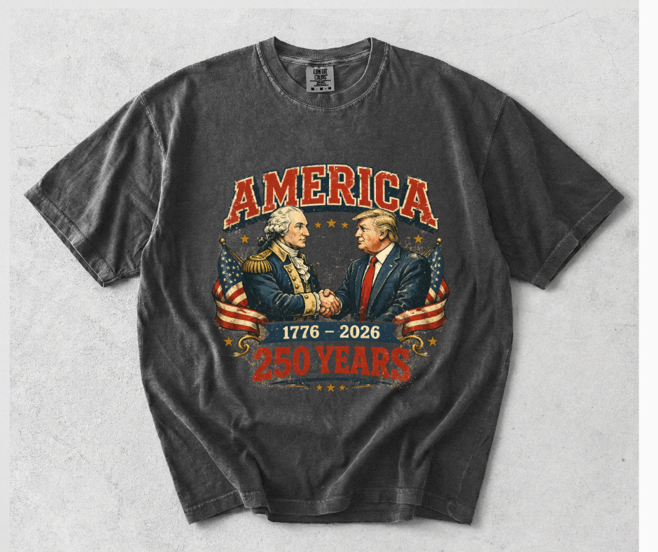 250th Washington & Trump Shirt
