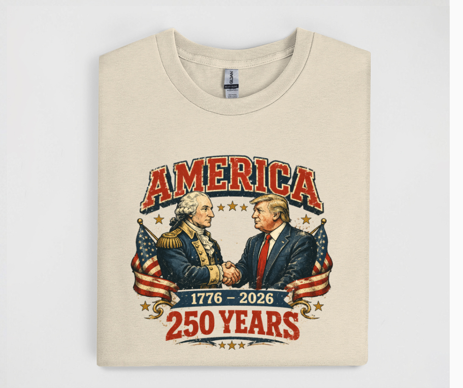 250th Washington & Trump Shirt