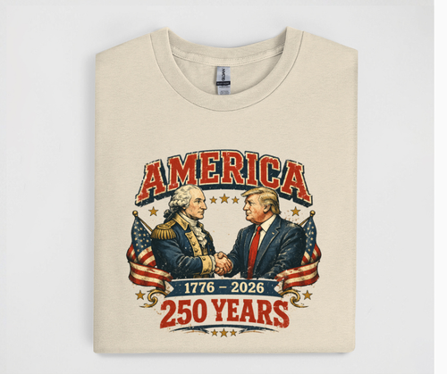 250th Washington & Trump Shirt