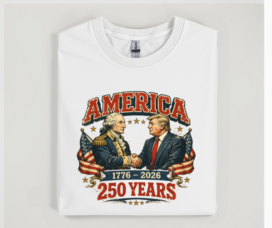 250th Washington & Trump Shirt