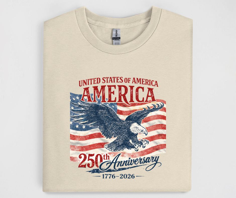 United States of America 250th Anniversary Eagle Shirt