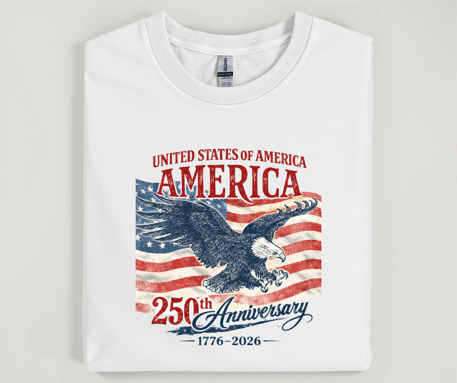 United States of America 250th Anniversary Eagle Shirt